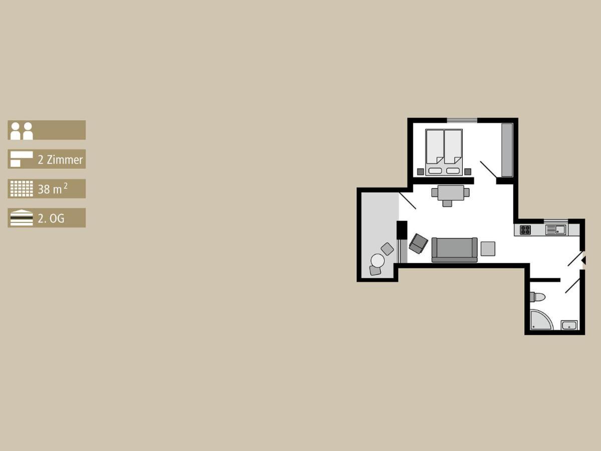 Strandvillen Binz - Ferienwohnung Mit 1 Schlafzimmer Und Balkon Sv-007 Eksteriør bilde